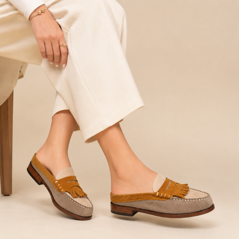 Verona Luxe Tassel Mule