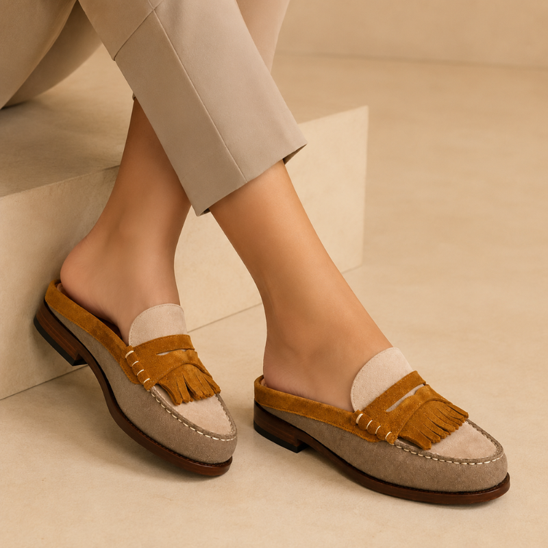 Verona Luxe Tassel Mule