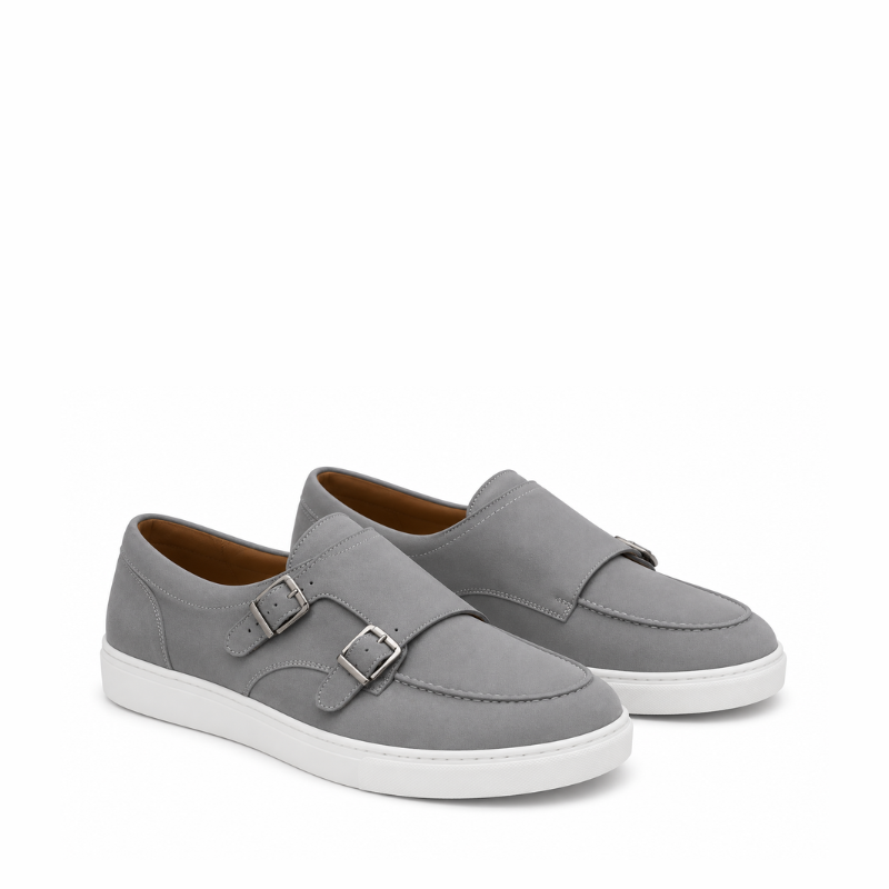 Vertex Flex Nubuck Double Monk Strap