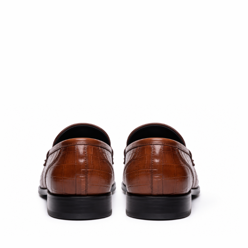 Vincent Croc Croc Penny Loafer