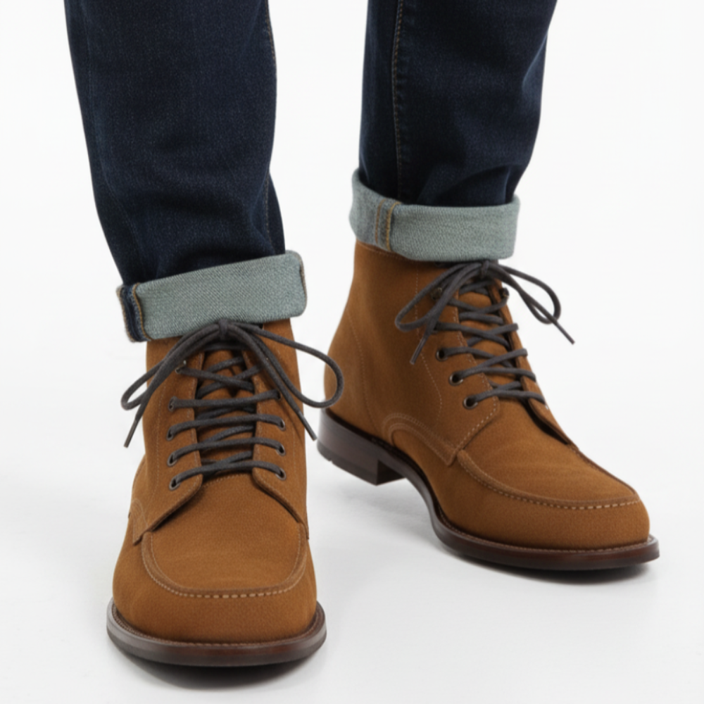 Vittorio Alpine Suede Lace-Up Boots