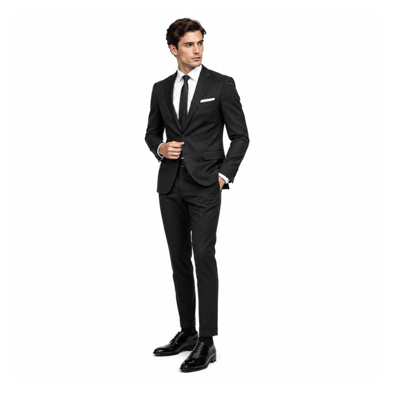Vittorio Luxe High Shine Oxford Shoes