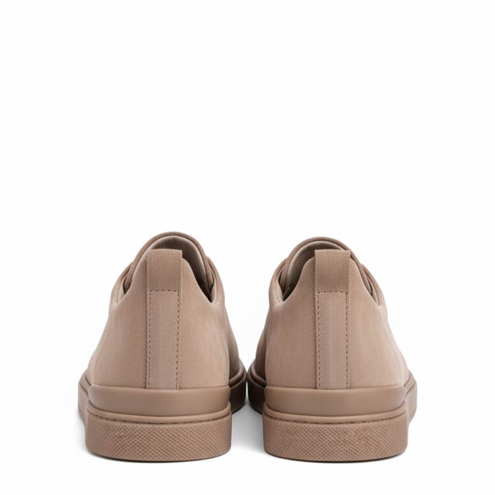 Vittorio Veil Tripple Stitch Suede Slip-On Sneakers