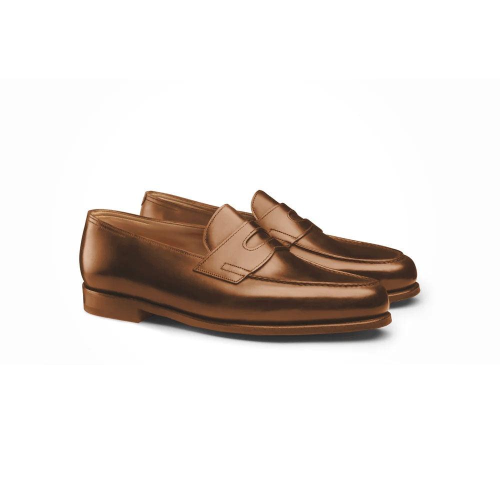 Iconic Brown  Calf Penny Loafers