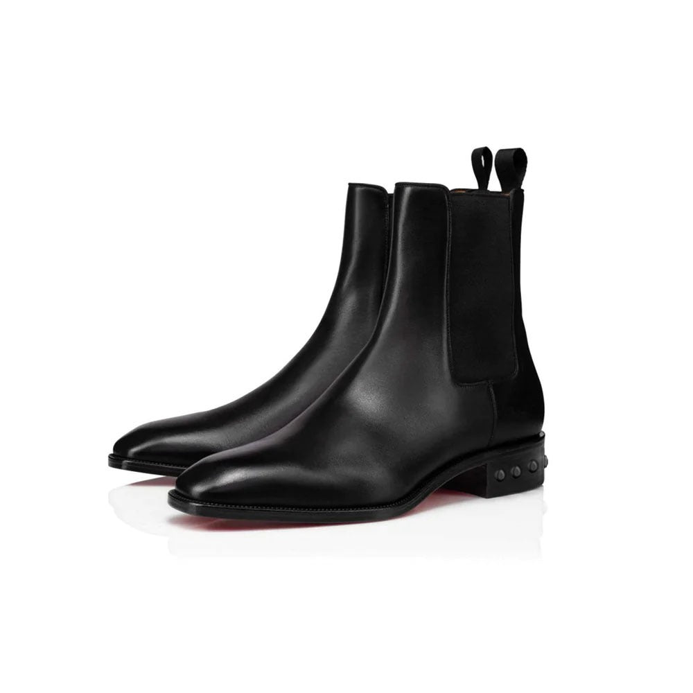 Handcrafted Leather Chelsea Boots for Men Italian Shoes