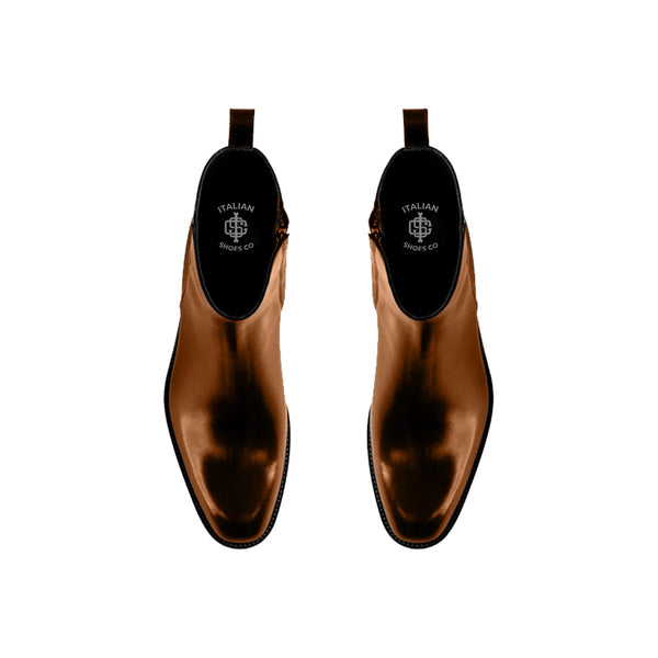 Patent Chelsea Boots