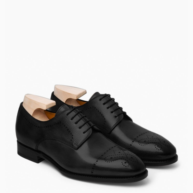 Samon Black Casual Shoe