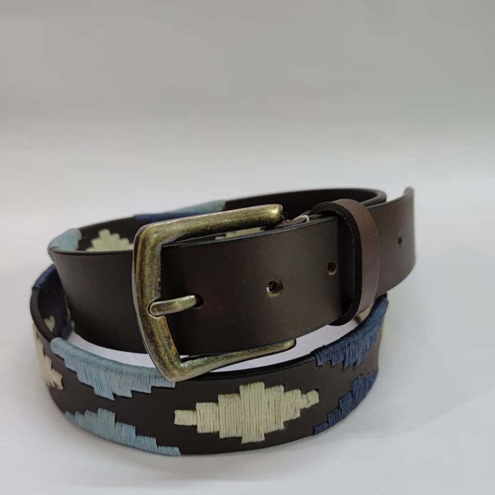 Azurecrest Heritage Grain Leather Belt