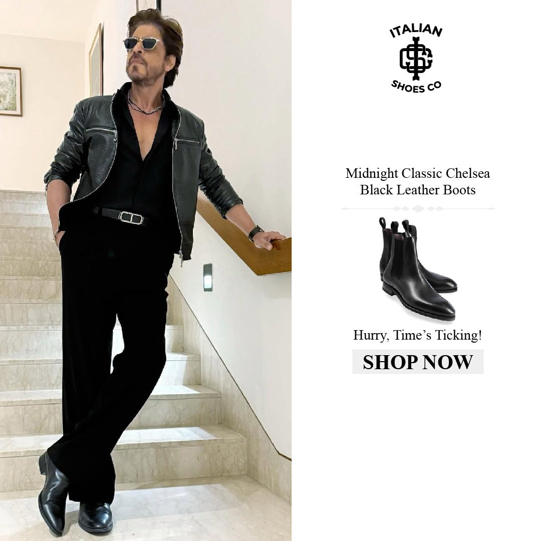 Midnight Classic Chelsea Leather Boots