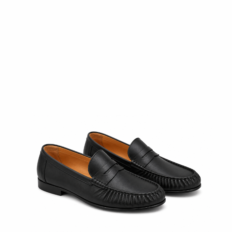 Winston Premium Leather Penny Loafers