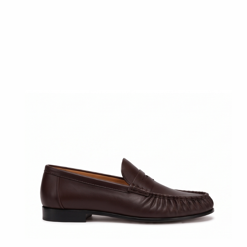 Winston Premium Leather Penny Loafers