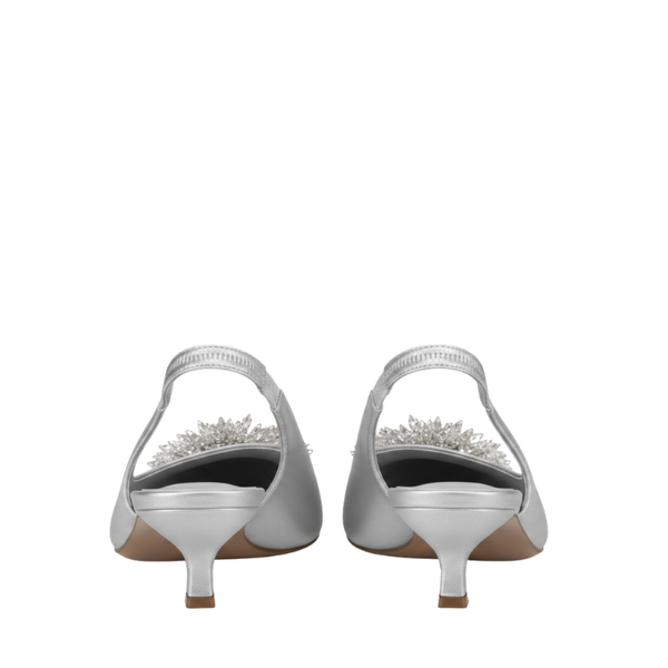 Women's Crystal Blossom Slingback Sandal