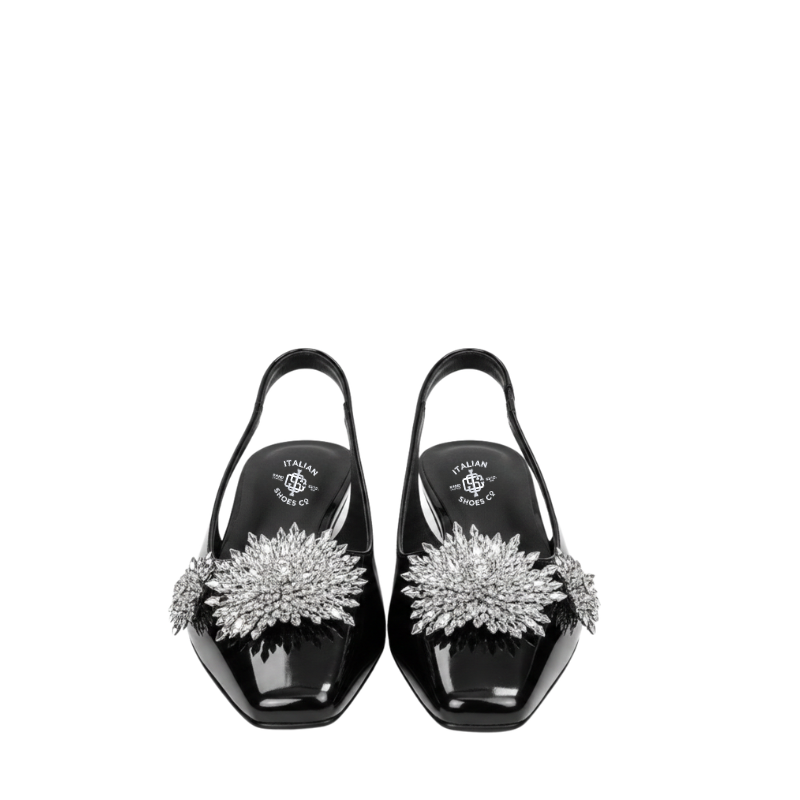 Women's Noir Blossom Slingback Sandal