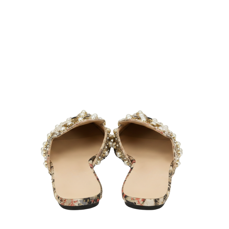 Women's Regal Pearl Embellished Mule