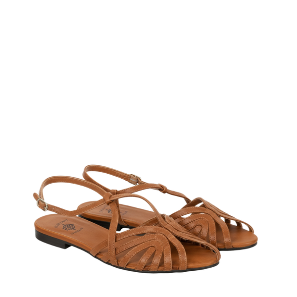 Women's Strappy Flat Luxury Italian Sandals