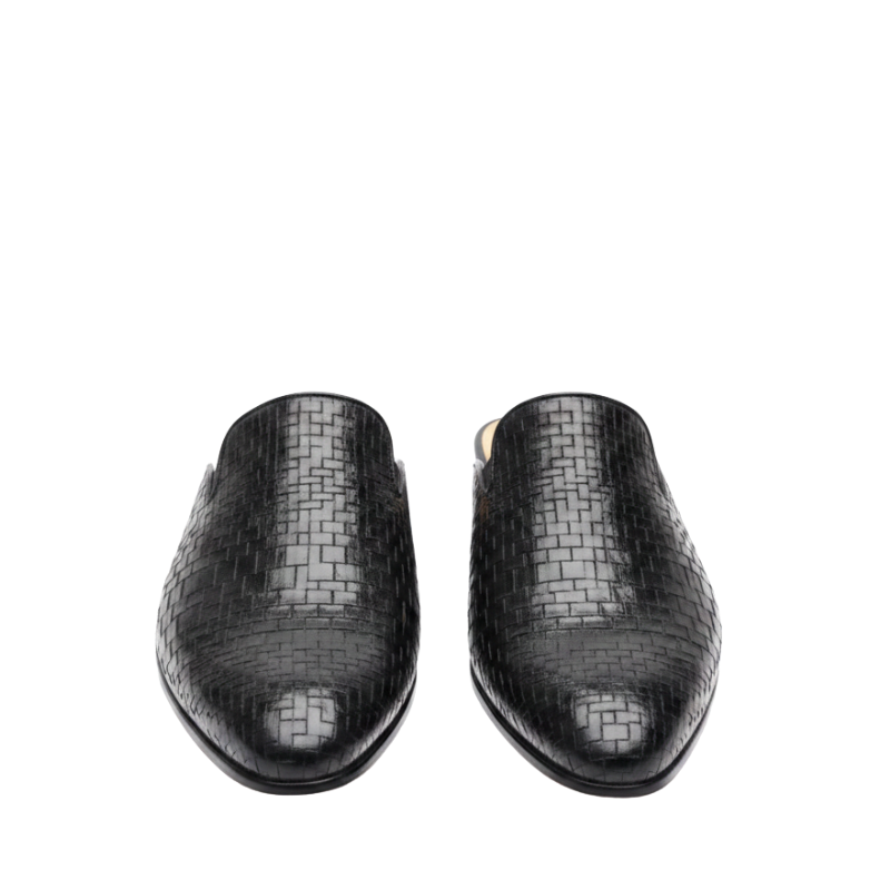 Italian Craft Woven Comfort Mule