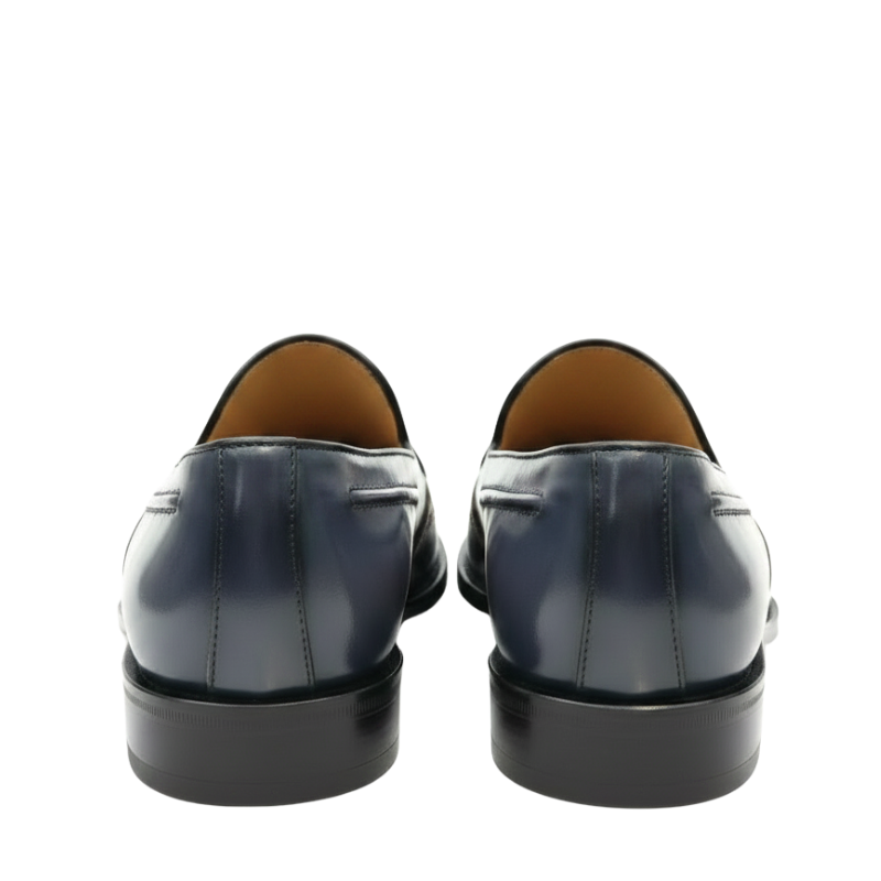 Zenvior Royal Leather Tassel Loafers