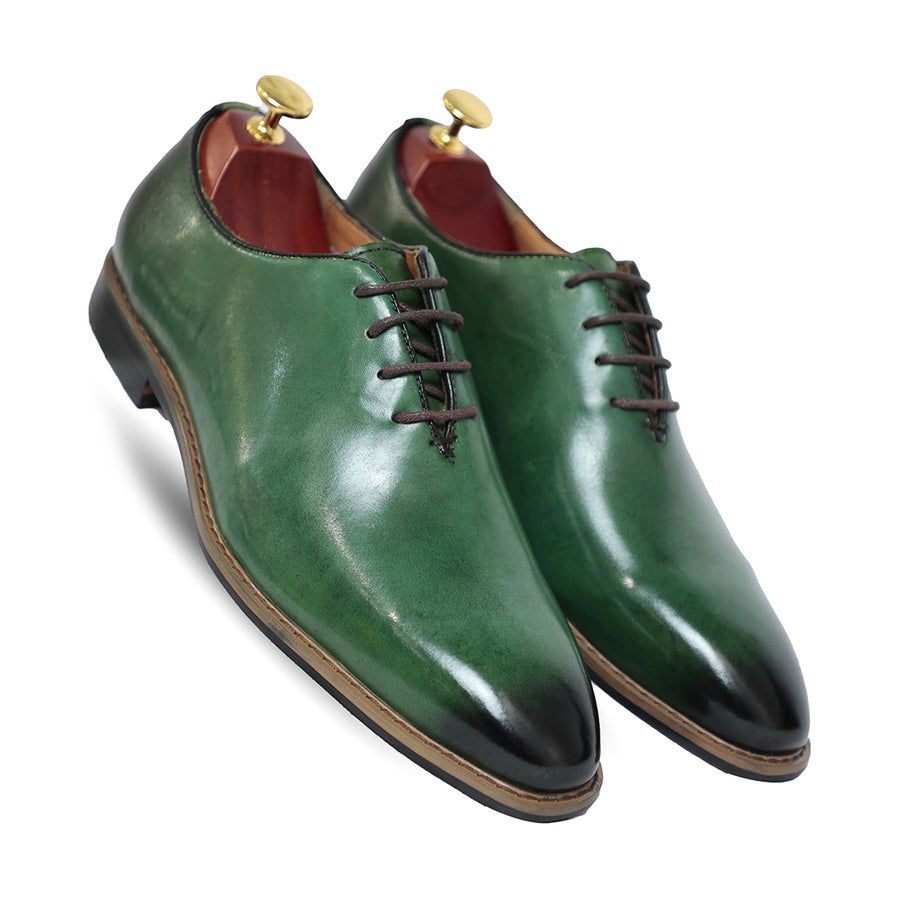 Zurich Green Oxford Shoe