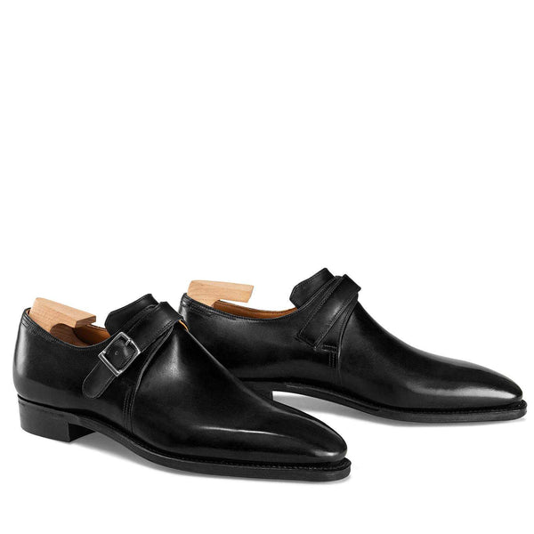 Calf Leather Buckle Shoes