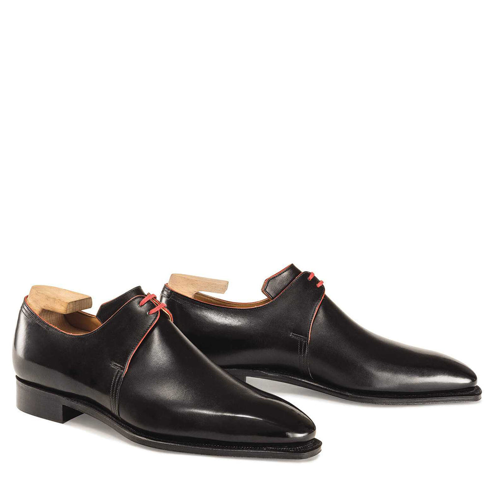 Calf Leather Red Laces Shoes