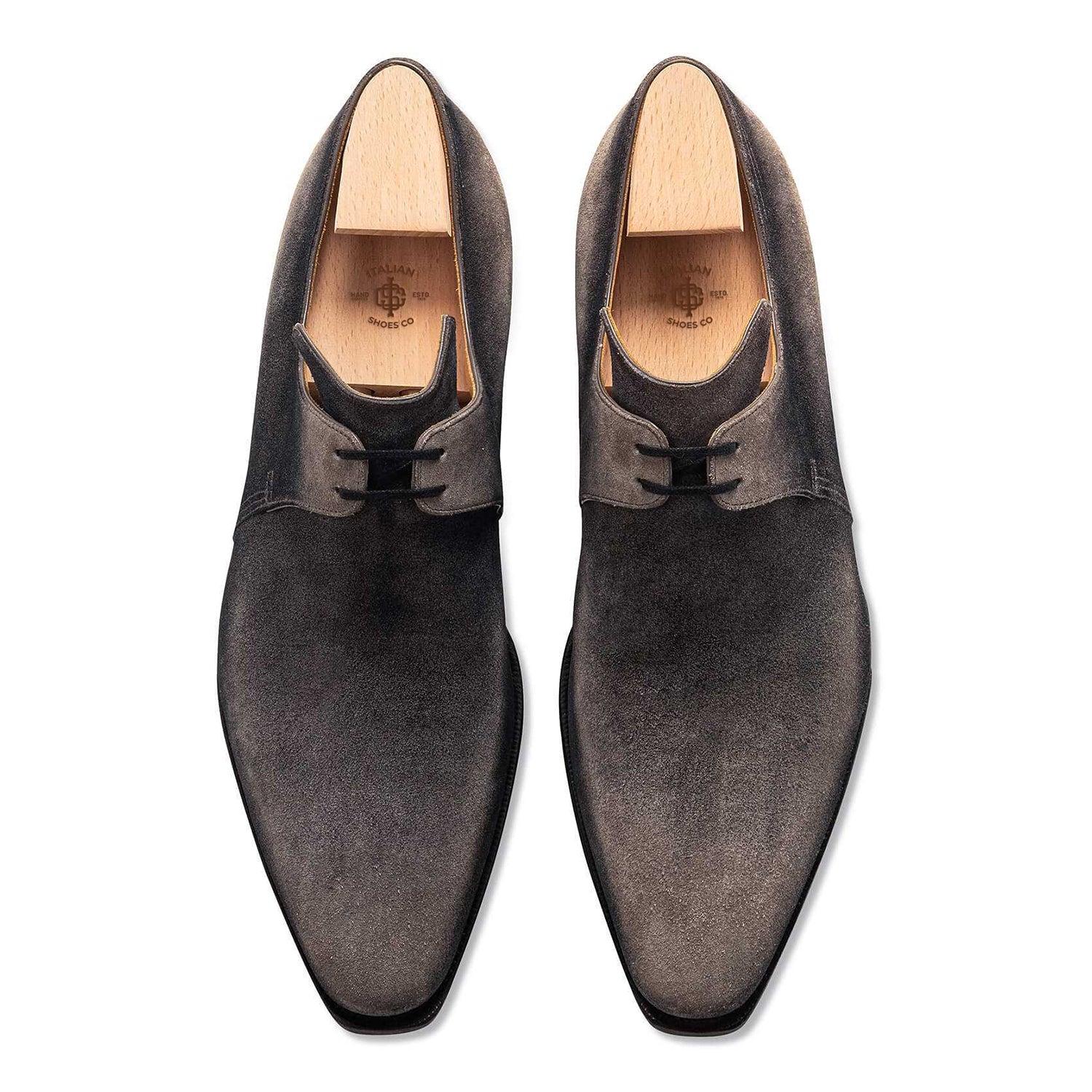 Flint Suede Calf Leather Shoes