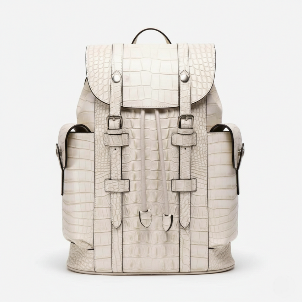 Luxury Croco Heritage Backpack