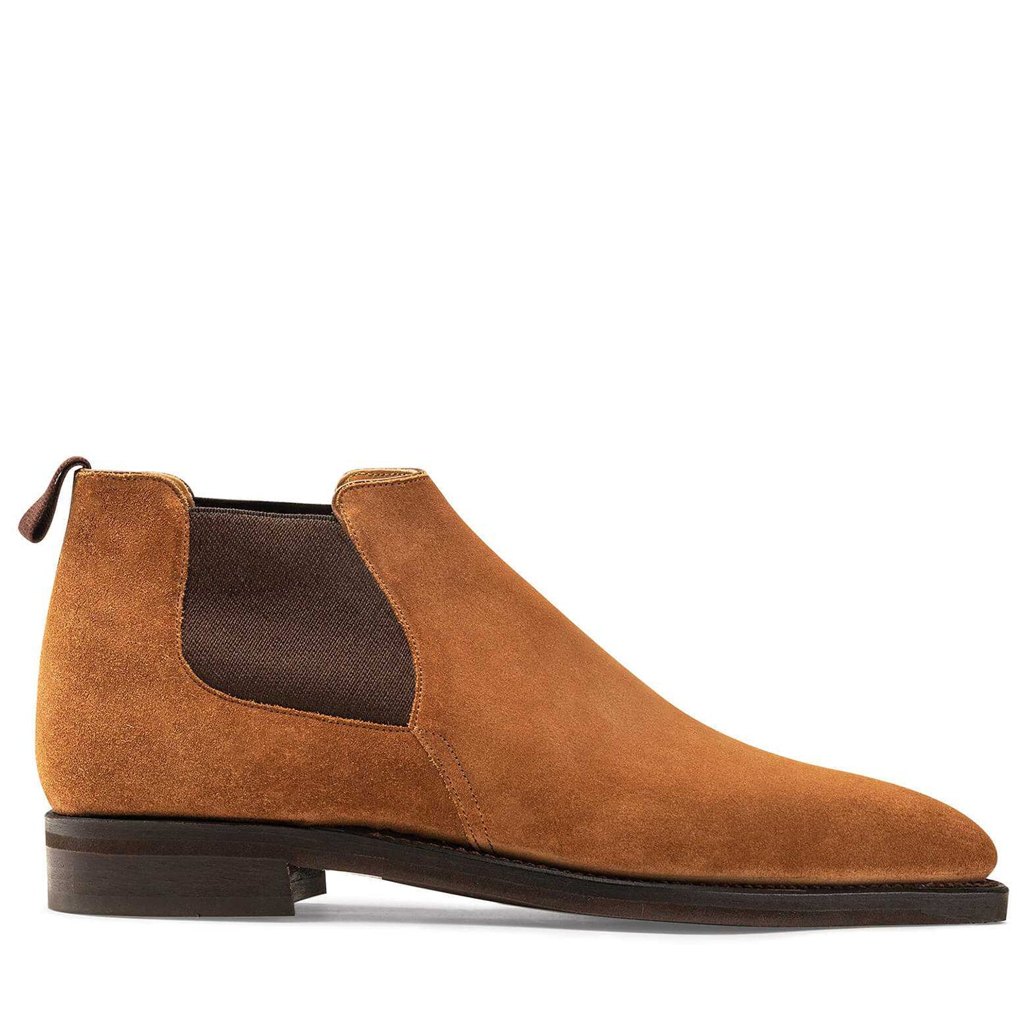 CASTOR SUEDE CLAF LEATHER BOOTS