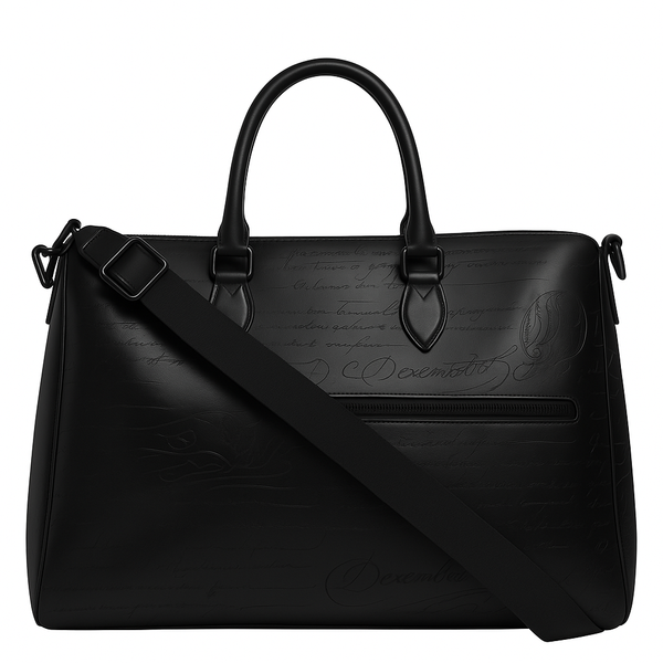 Premium Travel Duffel Leather Luggage Bag