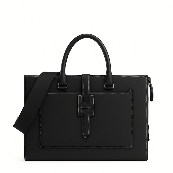 Stylish Italian Leather Briefcase Bag
