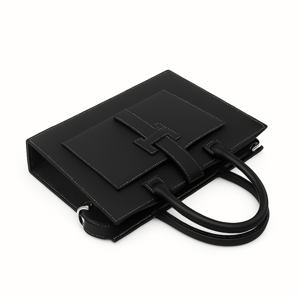 Stylish Italian Leather Briefcase Bag