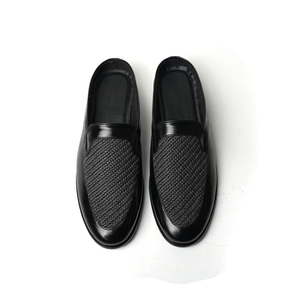Half Mule Shoes Leather