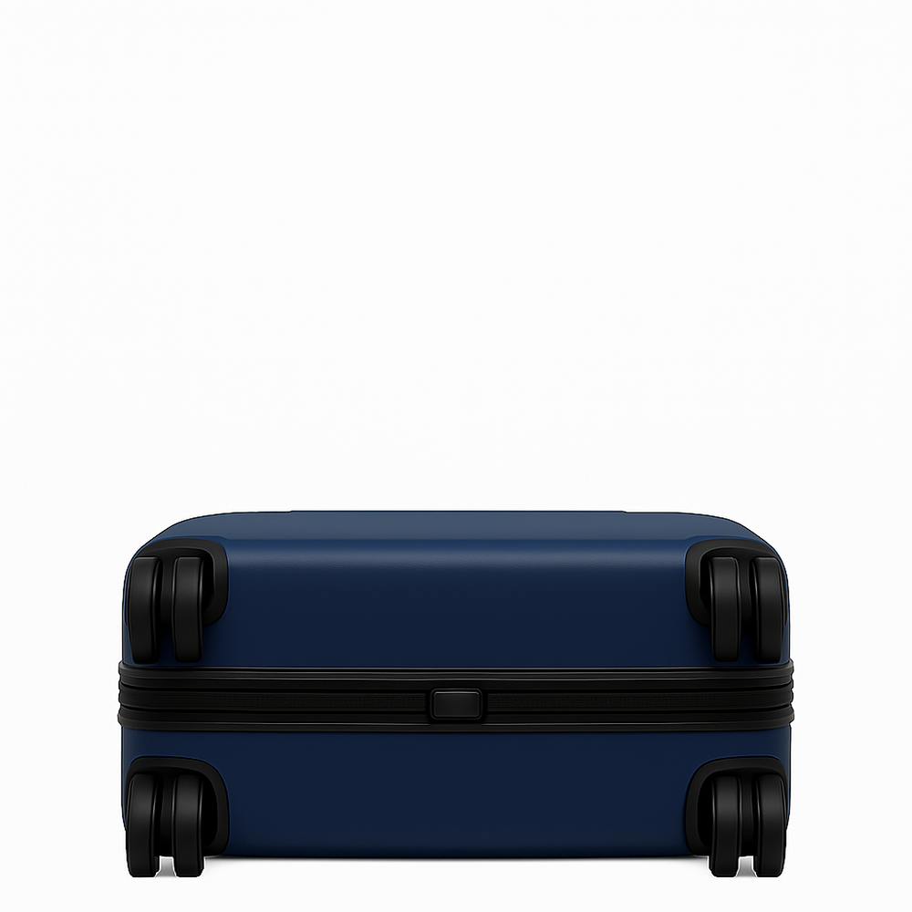 Luxury Wide Tan Trolley Luggage Bag