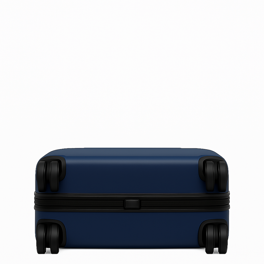 Luxury Wide Black Trolley Luggage Bag