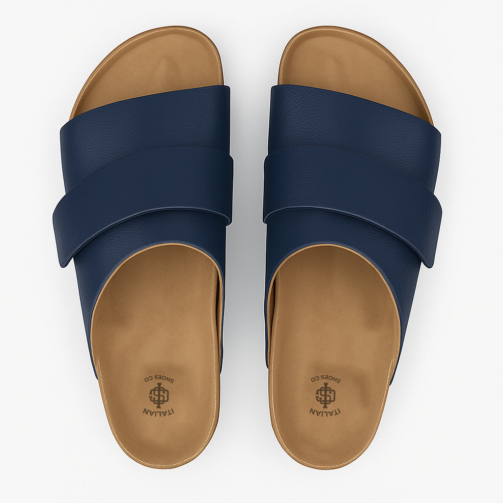 BreezFit Slip On Regular Black Sandal