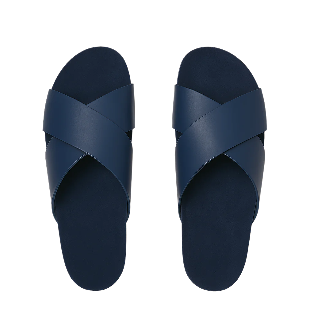Pure Elegance Burgundy Leather Slipper