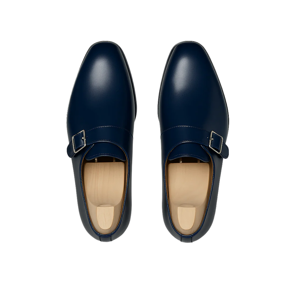 Classic Monk Strap Leather Shoe