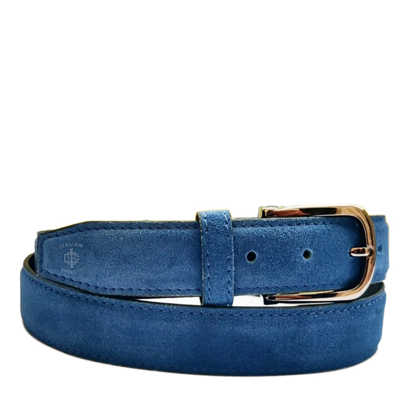 Scamosciata Leather Belt Tan