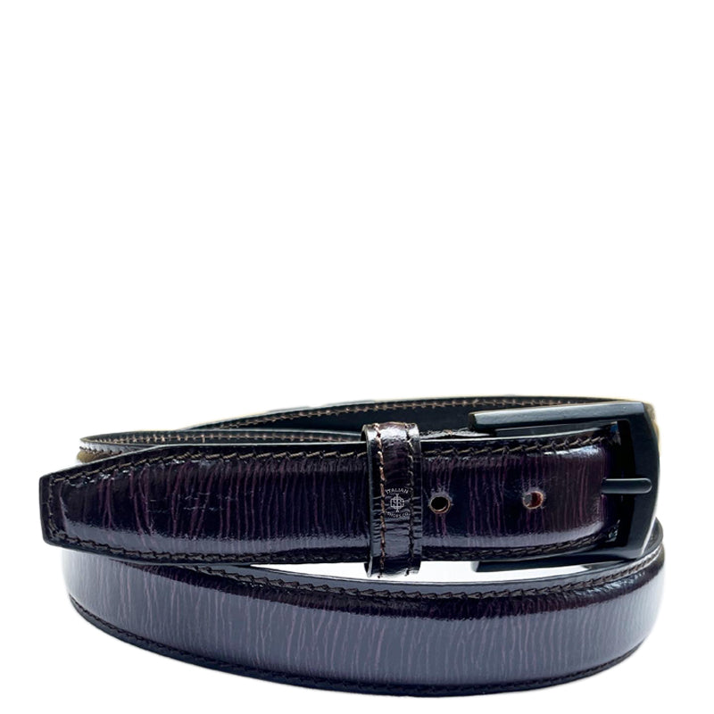 Taglio Cobra Sputatore Pelle Belt Brown