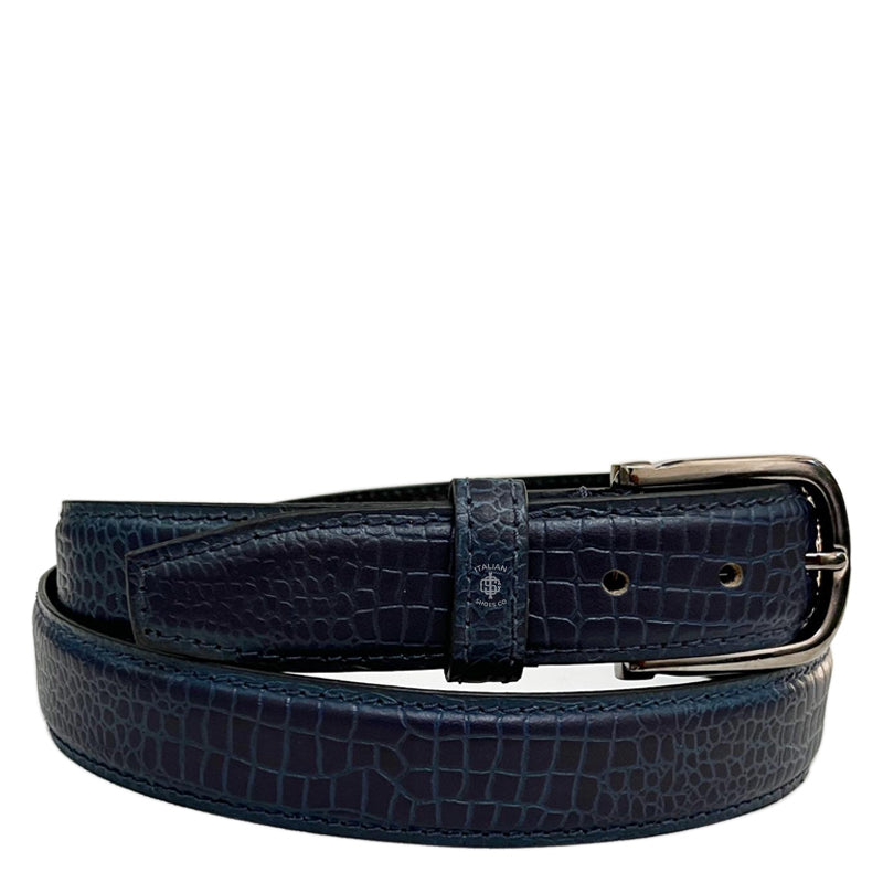 Motivo Coccodrillo Leather Belt