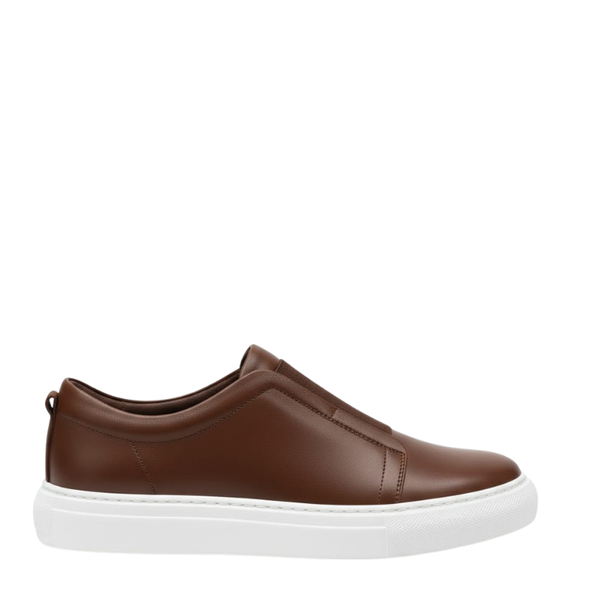 Vittorio Mens Luxe Ease Sneakers - Brown