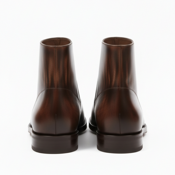 Italian Luxury Gradient Leather Chelsea Boots