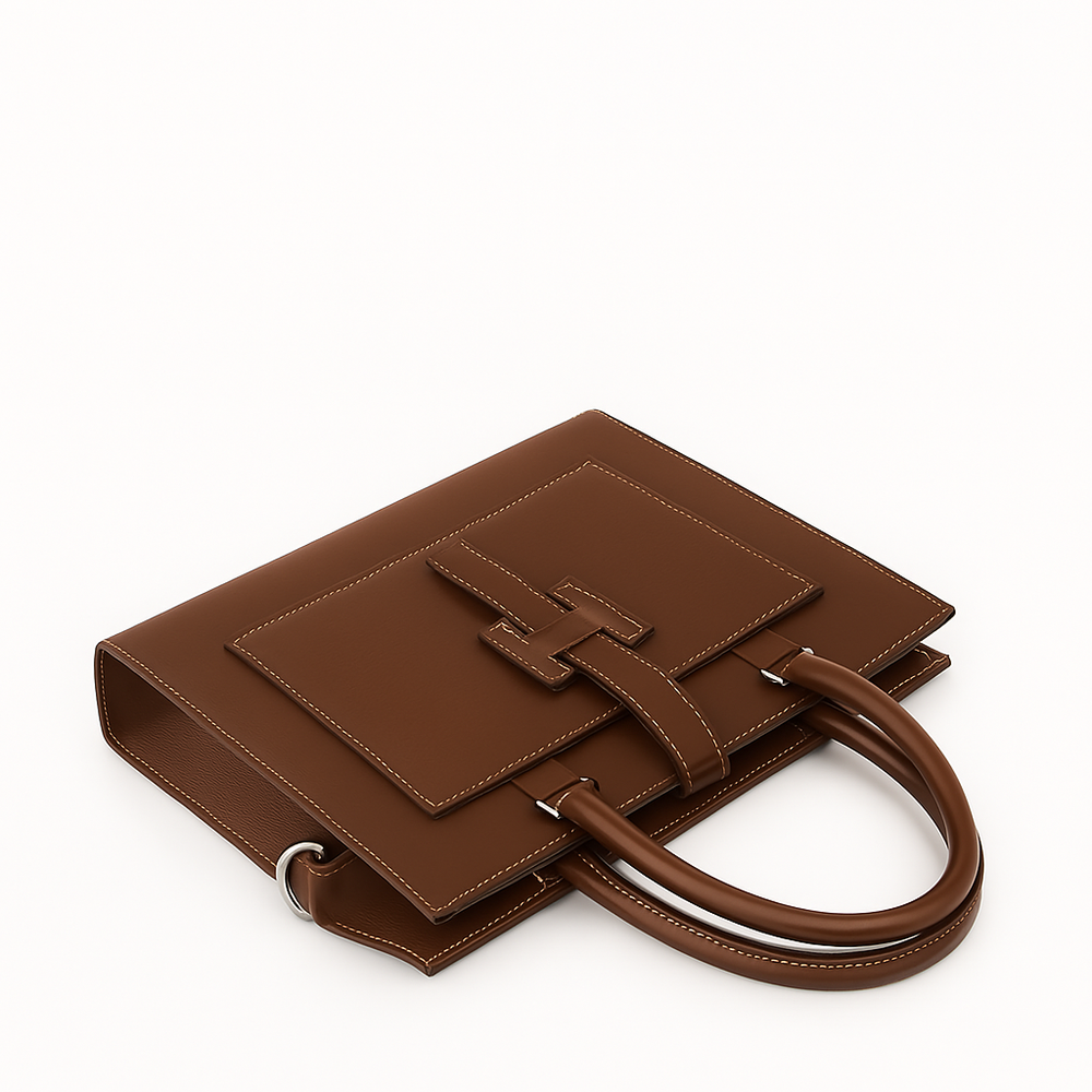 Stylish Italian Leather Briefcase Bag