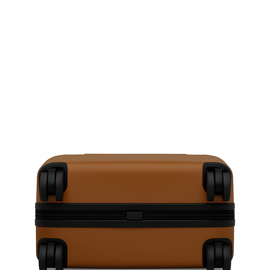 Luxury Wide Black Trolley Luggage Bag