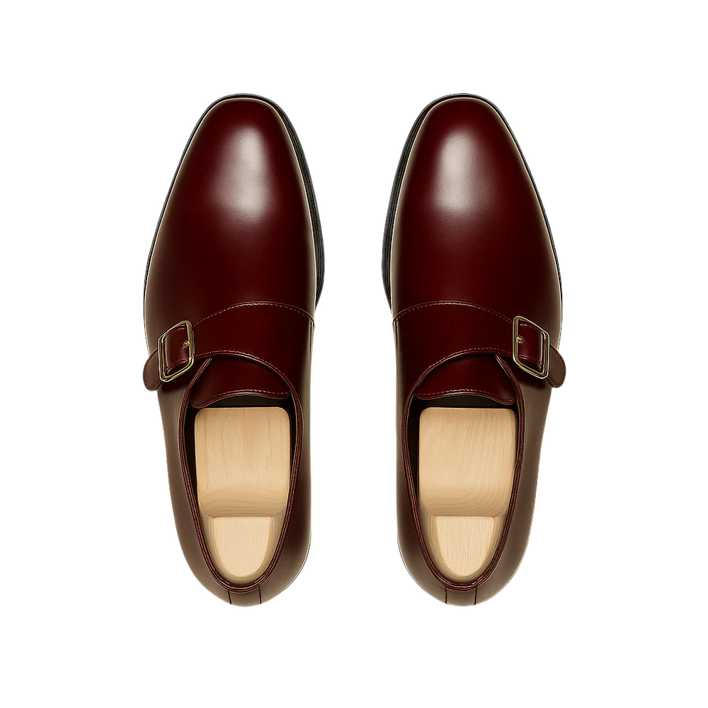 Classic Monk Strap Leather Shoe