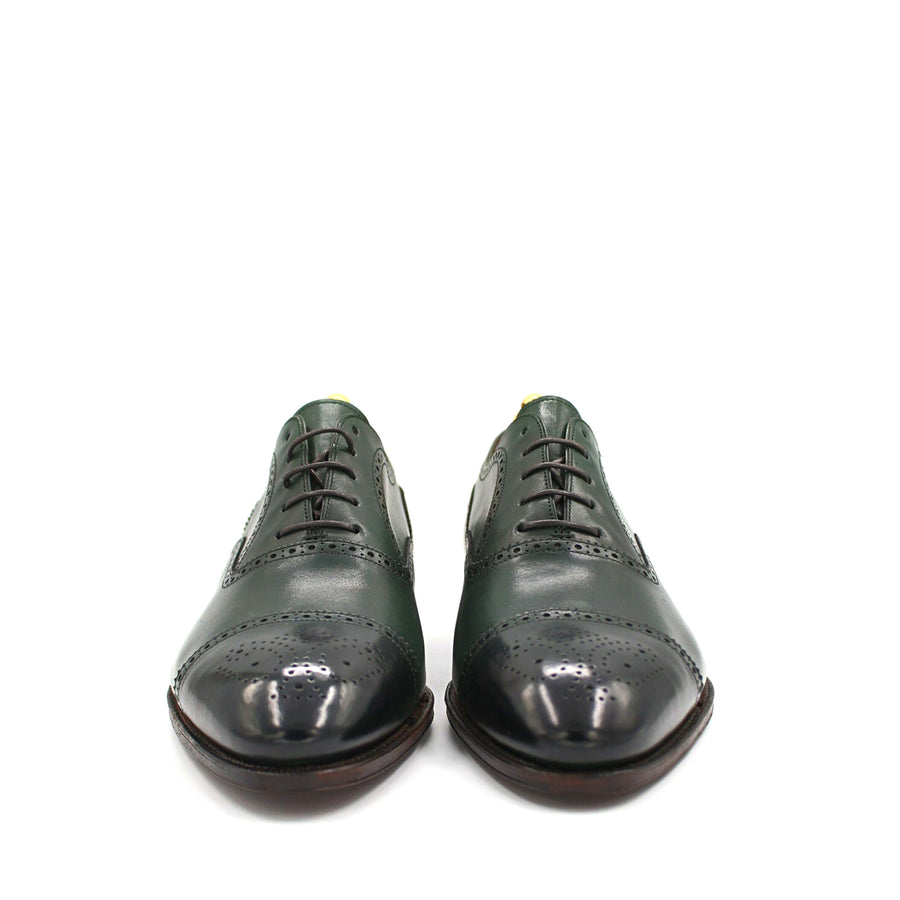 Handmade Cap Toe Leather Oxford Shoe
