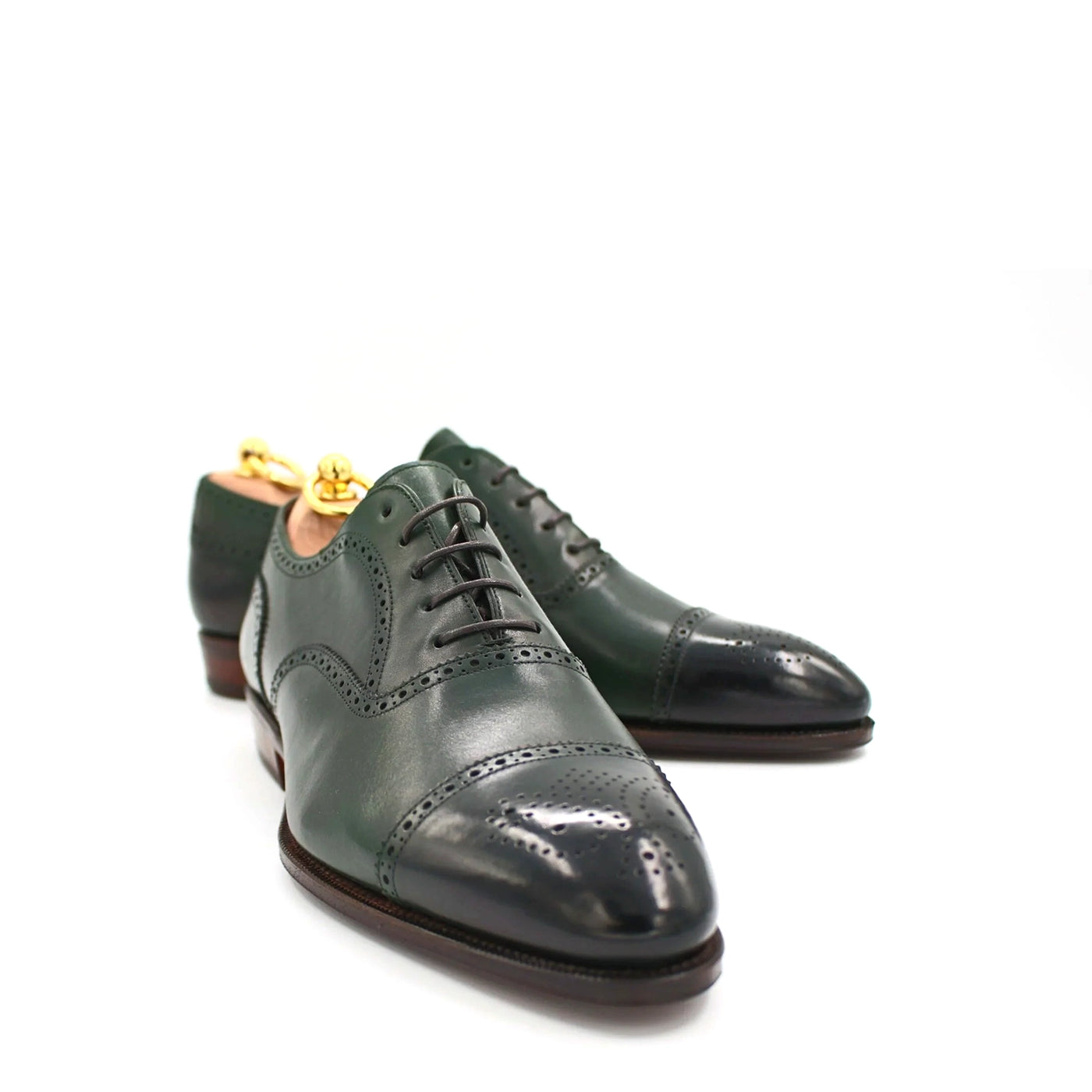 Handmade Cap Toe Leather Oxford Shoe