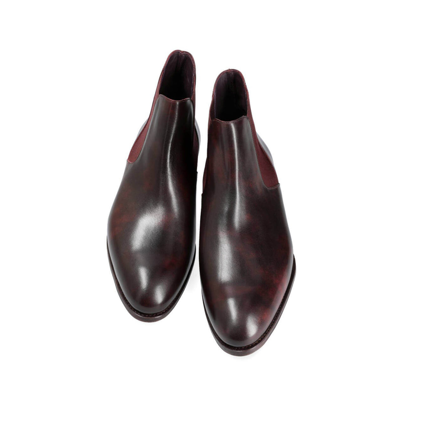 Burgundy Chelsea Men's Boots