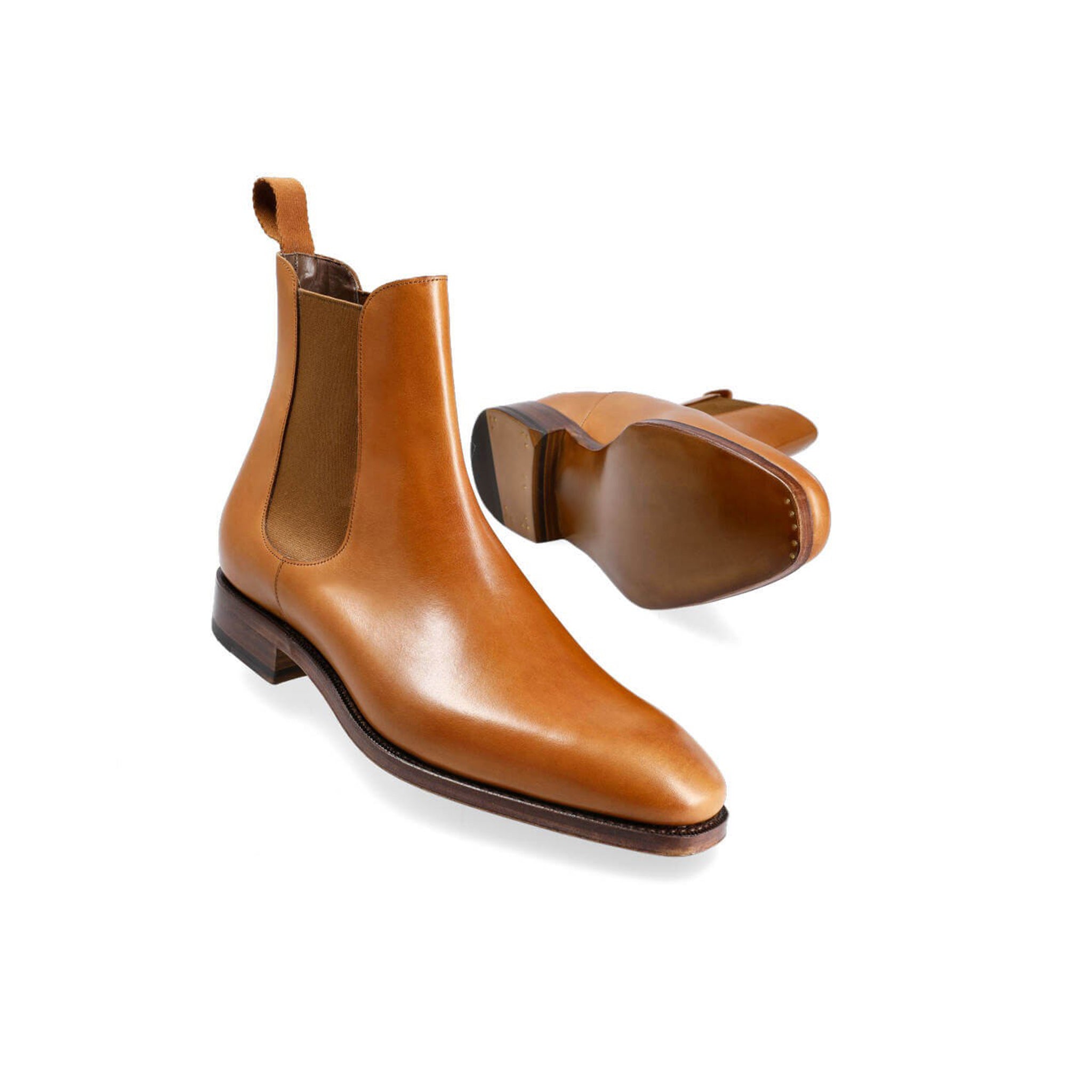 Rich Gold Chelsea Boots