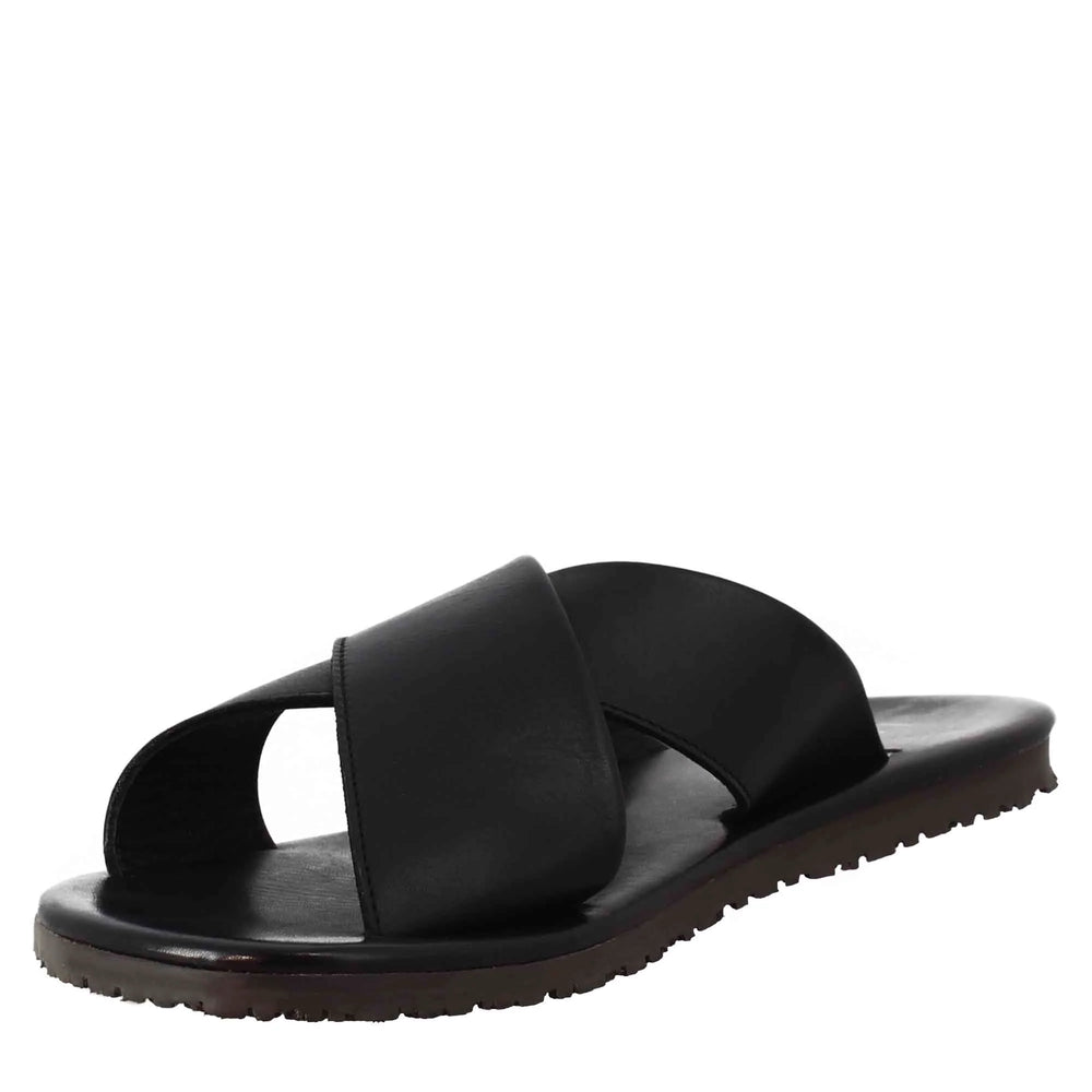Crossed Bands Handmade sandals