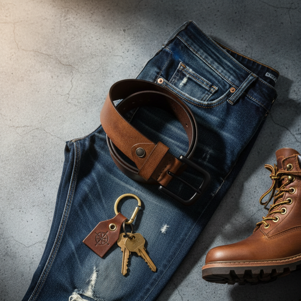 Iron Loop Classic Grain Leather Belt